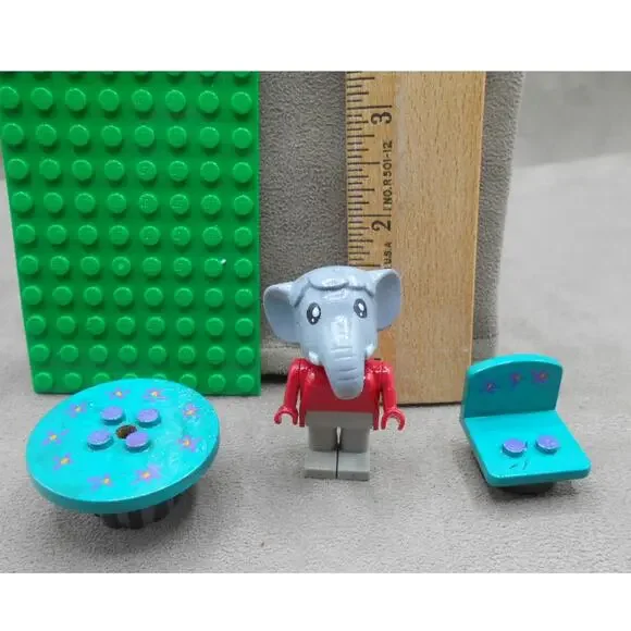 LEGO Fabuland 3601 Elton Elephant #2 Vintage 1981 Custom Paint READ - Picture 7 of 12